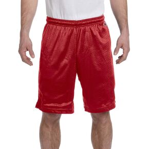 Champion Men's Polyester Mesh Short Scarlet