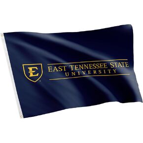 Desert Cactus East Tennessee State University ETSU Flag - 3 x 5 Feet Buccaneers Banner, Indoor/Outdoor Durable Fabric, 100% Polyester Design (Style 1)
