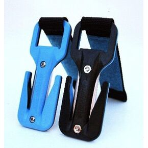 Black n Blue Trilobite w/black handle & blue loop w/FLEXI wrap