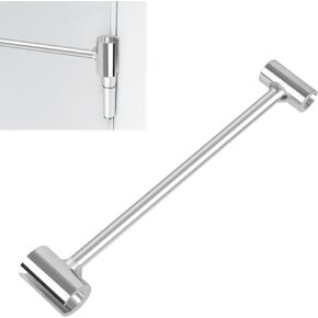 Door Hinge Adjustment Tool, Hinges Gap Adjusting Wrench, Door Hinge Repair Tool, Ergonomic Design,Door Hinge Repair Spanner Adjustable Wrench Tool for Various Door Hinge Gaps (14-18MM)