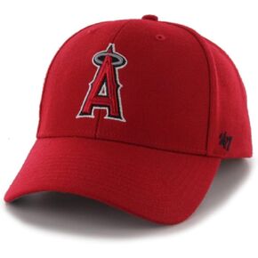 47 ملائكة لوس أنجلوس أصيلة للجنسين من Anaheim MVP - لون المنزل الأحمر
