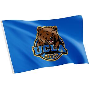 Desert Cactus UCLA UCLA Flag - 3 x 5 Feet Bruins Banner, Indoor/Outdoor Durable Fabric, 100% Polyester Design (Style 11)