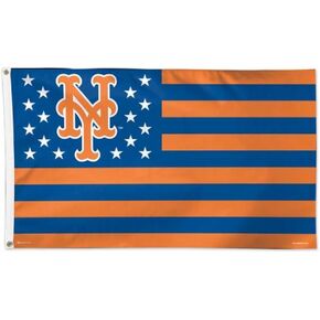 WinCraft MLB New York Mets 02714215 Deluxe Flag, 3' x 5'