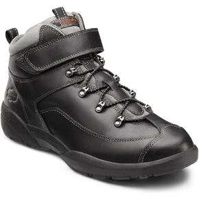 Dr. Comfort Men's Ranger Black Diabetic Hiking Boots