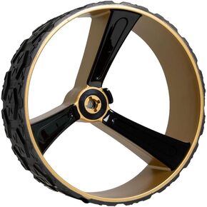 MGI All Terrain Rear Wheels -15 Milimeter Axle - (Compatible Zip Nav-at-X5, Ai Series) Black-Gold