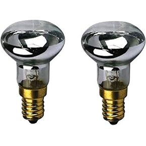 R39 E17 Ferrofluid Lava Lamp Replacement Bulb 15 Watt Reflector Type (2 Pack)