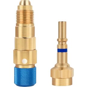 Argon Hose Quick Connectors Fittings QDB33 -Argon Inert Gas Regulator Hose Quick Connect Set