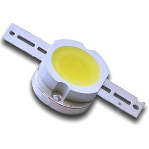 1Pcs 10W COB High Power Module LED Chip White Super Bright Light Emitter Components Diode Replacement Lamp Beads DIY Illumination(White 6000K-6500K/1050mA/10Watt/ DC 9V-10V)