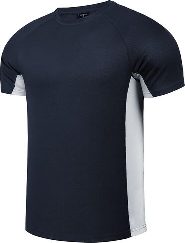 Letaotao للرجال القميص الكبير والطويل القميص حماية الشمس UPF 50+ قميص جاف Quick Rash quick Navy ， 6xl） in Kuwait