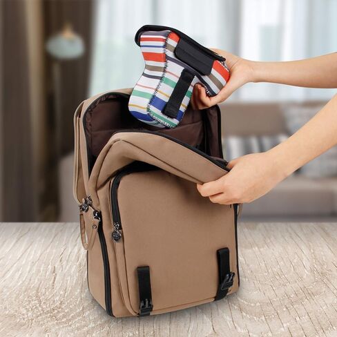 USA Gear DSLR Camera Case/SLR Camera Sleeve with Zippered Accessory Storage, Flexible Neoprene & Holster Belt Loop - Compatible with Canon, Nikon, Sony, Olympus, Pentax and Many More in Saudi Arabia