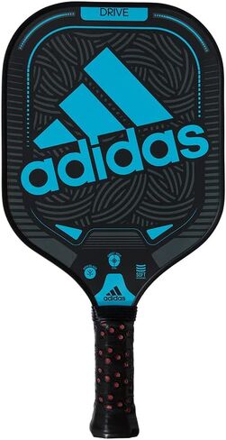 Adidas Drive Pickleball Paddle - سطح الألياف الزجاجية - مقوّد الكربون - بولي بروبيلين منخفض الكثافة - يتميز حزن Spinblade - المصمم للمبتدئين - USAPA معتمدة in Saudi Arabia