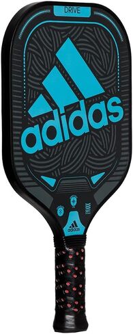Adidas Drive Pickleball Paddle - سطح الألياف الزجاجية - مقوّد الكربون - بولي بروبيلين منخفض الكثافة - يتميز حزن Spinblade - المصمم للمبتدئين - USAPA معتمدة in Saudi Arabia