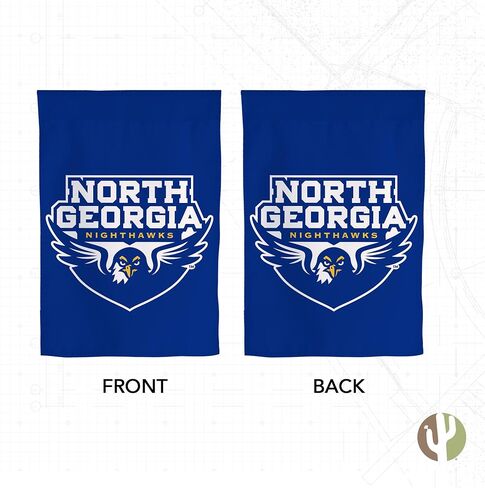Desert Cactus University of North Georgia UNG Garden Flag – 19 x 12 inch North Georgia Nighthawks Banner, For Outdoor Display and Events (Design 2) in Saudi Arabia
