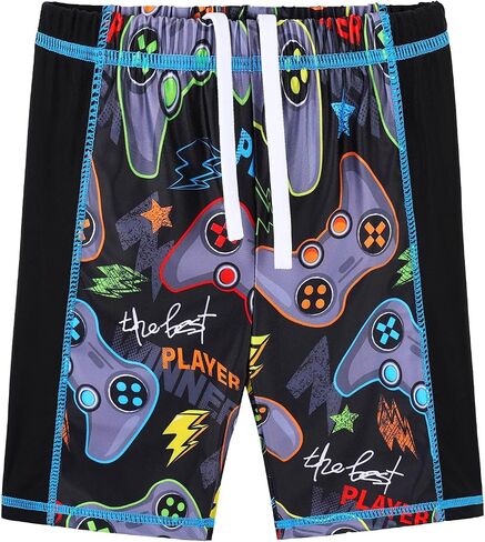 TFJH E Two Piece Boys Short Sleeve Swimsuit UPF 50+ UV Rash Guard Sets Swimwear in Saudi Arabia