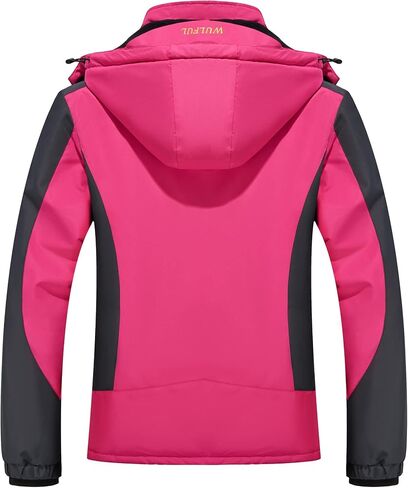Wulful Women's Water's Snow Snow Ski Jacket Mountain Windproof Winter With With Factable Coathable in Kuwait