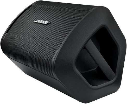 Bose S1 Pro+ Portable Wireless PA System with Bluetooth 2-Pack, Black Bundle with Turnstile Audio Height-Adjustable Speaker Stand and Stand Case in Saudi Arabia