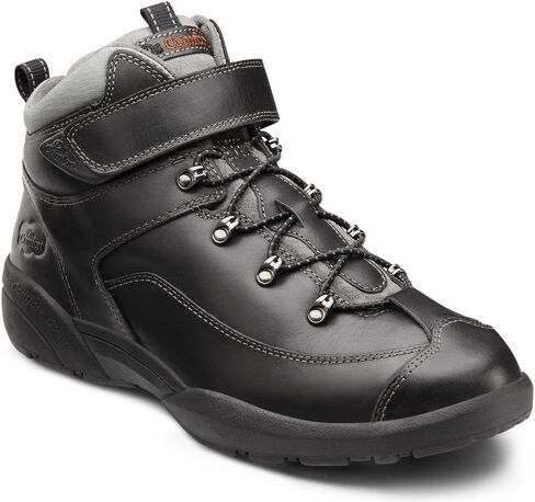 Dr. Comfort Men's Ranger Black Diabetic Hiking Boots in Kuwait