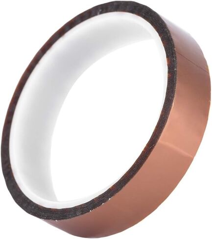 شريط عالي درجة الحرارة ، Richer-R 33m*0.06mm 250-300 شريط مقاوم للحرارة شريط لاصق مقاوم للحرارة عالي العزل للإخفاء ، واللحام ، ومسحوق ، ودوائر تسامي ولوحات الدوائر العازلة (عرض 20 مم) in Kuwait