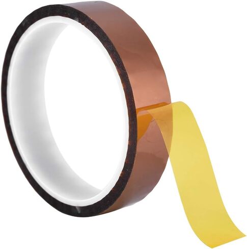 شريط عالي درجة الحرارة ، Richer-R 33m*0.06mm 250-300 شريط مقاوم للحرارة شريط لاصق مقاوم للحرارة عالي العزل للإخفاء ، واللحام ، ومسحوق ، ودوائر تسامي ولوحات الدوائر العازلة (عرض 20 مم) in Kuwait