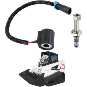 عنصر صمام الملف اللولبي متوافق مع Bobcat 653 751 753 763 773 863 864 873 883 963 T250 T300 T320 S175 S185 S205 يحل 6667687 6671025 6675559 in Kuwait