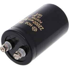 22000uF 80V Electrolytic Screw Capacitor o Amp Power Supply 50x80mm 105℃