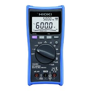 Hioki DT4253 Standard Digital Multimeter with Temperature and Clamp Current Testing for HVAC Applications