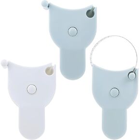 Thinp 3 PCS شريط الجسم قياس 60 بوصة/150 سم قابلة للسحب جسم قياس الشريط الخصر قياس شريط التلسكوبي الأوتوماتي in Kuwait