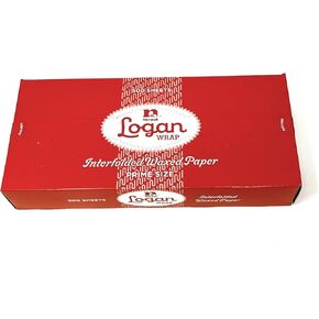 Interfolded Dry Wax Paper grease proof deli paper . 12 Inch x 10 3/4 Inch-, 500 Count