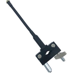 Drum Microphone Mount Clip 7.28inch Mounting Tension Rod Percussion Microphone Mount Attachment for Bass Kick Tom Drum Leg Drum Rack Cymbal Hi Hat Stand Accessories