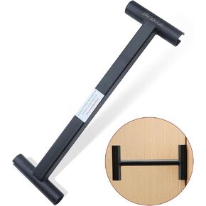Door Hinge Adjustment Tool,Heavy Duty Hinge Wrench for .180 Gauge and .134 Gauge Commercial Door,Double Head Square Shank Handle Heavy Duty Painted Steel Hinge Wrench,Not Suitable for Home Hinges