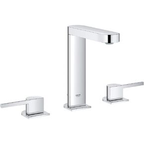 Grohe 20302003 Plus 8″ Widespread Two-Handle Bathroom Faucet L-Size, Starlight Chrome
