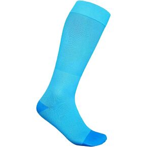 Bauerfeind Ski Ultralight Compression Socks for Skiing, Snowboarding & Winter Sports - Ultra-thin Material - Comfortable Fit for Maximum Performance (Mens, Blue, 10.5-12, S)