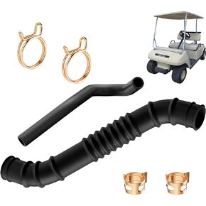 Club Car DS Air Intake Hose and Crankcase Vent Tube with Clamp Repair Kit for Club Car DS 1992-1997 Gas Golf Carts,Replace OEM# 1016228 101971301 1016572 1017466