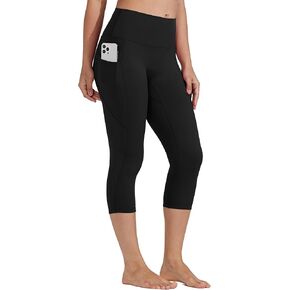 Willit Women's Yoga Capri Leggings Pants with Pockets High Waisted Exercise Casual Workout