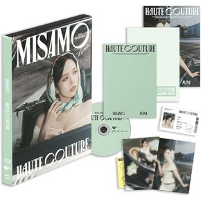 Mini Album: MISAMO Haute Couture [Limited Member Edition - MINA Ver.] 12x12 inches, Multi Color, Trading Card Album