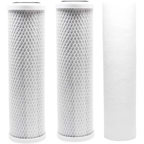American Water Solutions Filter Set Compatible to Apec Models ROES-50, ROES-75, RO-45, RO-90, RO-PH90, RO-PERM, RO-Pump, RO-Hi, WFS-1000, ROES-UV75, ROES-PH75, ROES-PHUV75, ROES-UV75-SS,