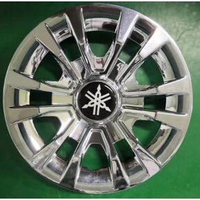 Golf Cart Wheel Covers Hub Caps 8 Inch for Yamaha, Snap-on Installation Hubcaps, Set of 4