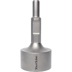 SDS Max Shank T-Post Driver for T Posts, 3.35 Inch Diameter Head, Compatible with SDS-Max Rotary Hammers and Demolition Hammers, for Driving T Posts, Fence Posts and Ground Rods