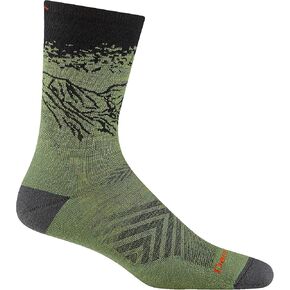 Darn Tough Vermont Micro-Crew Men's Running Socks, Vert - Ultra-Lightweight Cushioned Socks for Men, Style 1066