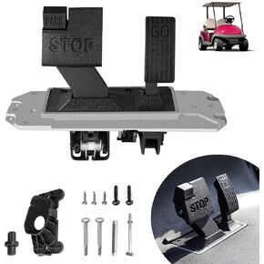 Drive-up Club Car Precedent Pedal Assy مع مجموعة التحويل ، Descelerator ASM Pedal & Brake Pedal (2nd Gen) ، Universal for 2004 up student onward & 2018 up tempo gas electric OEM 102500001 103974821