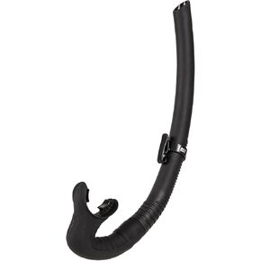 IST Dry Top Foldable Snorkel for Freediving & Spearfishing, Flexible Roll Up Design, Compact for Travel