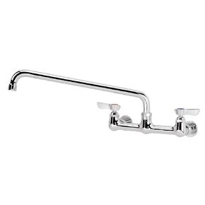 Krowne Silver Series 8" Center Wall Mount Faucet, 14" Spout, 12-814L