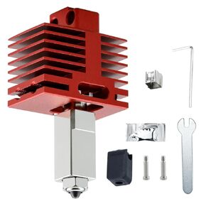 tz4.0 Upgrade x1c p1s Hotend High Flow Extrusion Head Kit Compatible with Bambu lab X1 Carbon X1 X1C P1P/P1S Series 3D Printers, with Removable Hardened Steel 0.4mm Nozzle,3D Printer Accessories