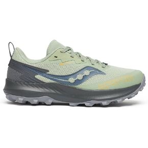 Saucony Women's Peregrine 14 GTX Hiking Shoe, SAGE/Carbon, 12