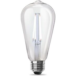 Feit Electric ST19 E26 (Medium) Filament LED Bulb Soft White 100 Watt Equivalence 2 pk - Case of: 1;