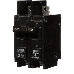 Siemens BQ2B125 125-Amp Double Pole 120/240-Volt 10KAIC Lug In/Lug Out Breaker