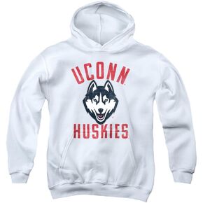 LOGOVISION University of Connecticut Official Huskies Logo Youth Kids Boy/Girls Pull-Over Hoodie