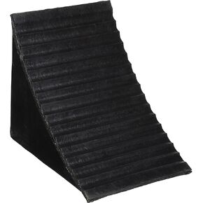 Buyers Products WC2556A Rubber Wheel Chock, ‎7 x 10.25 x 8.13 Inch, Molded Hand Hold For Easy Retrieval, Oil-Resistant, Designed For Heavy Loads For Vehicle Storage And Maintenance