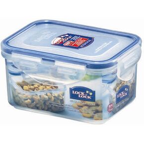 (Pack of 6) LOCK & LOCK Airtight Rectangular Food Storage Container 15.89-oz / 1.99-cup