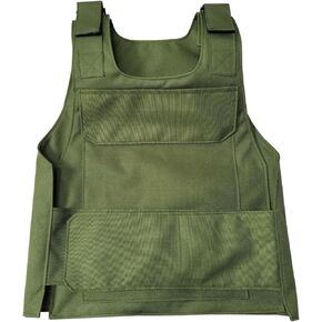 Tactical Vest Solid Colors - Adjust Straps and Belt with 2 Pockets Outerwear Vests